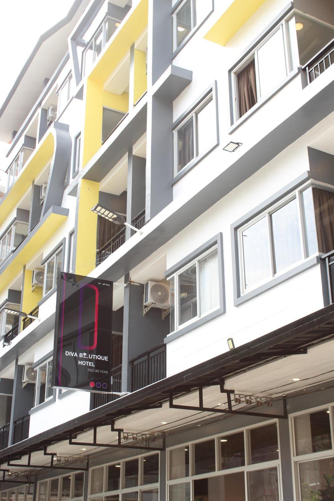 Diva Boutique Hotel Patong Exterior foto
